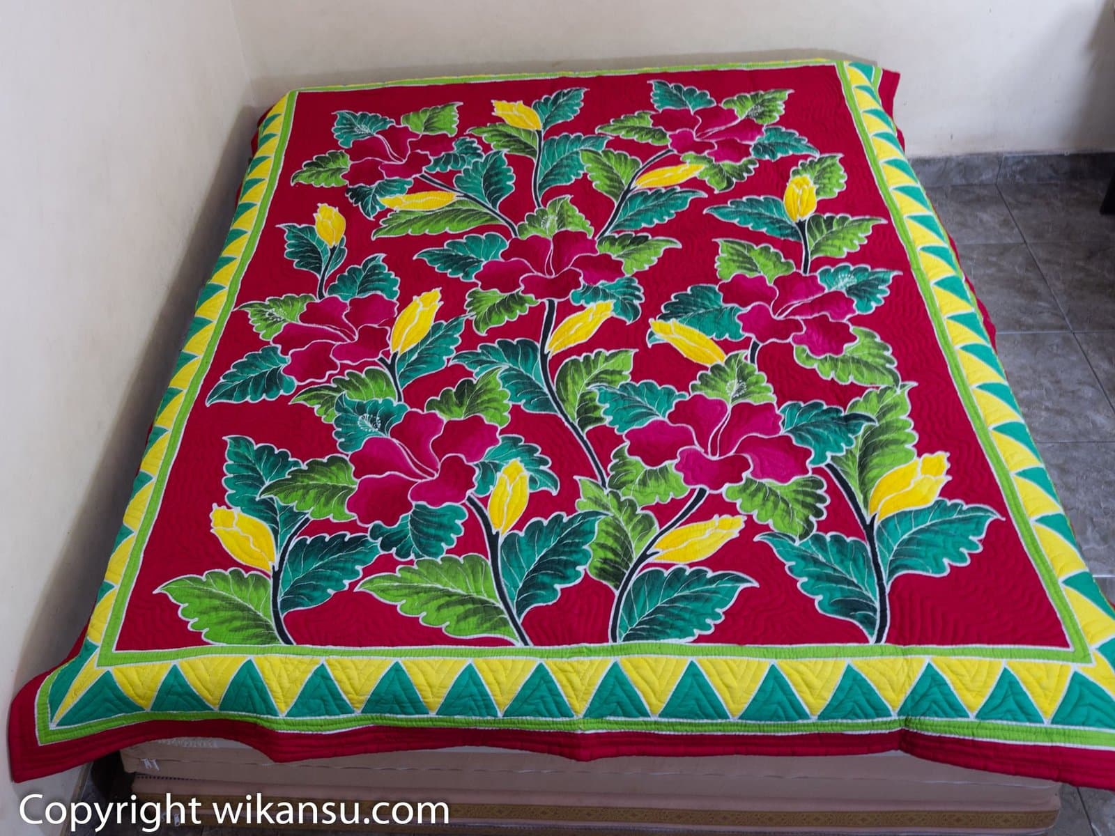 Red Hibiscus Flowers Version 2