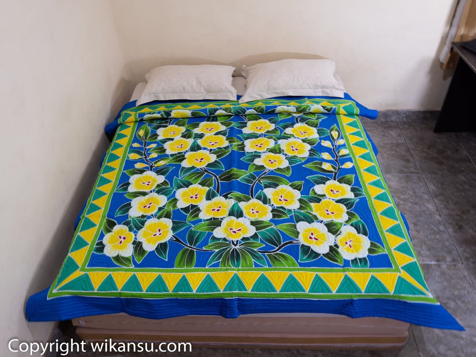 Blue Bali Frangipani Flowers